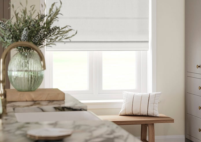 Windermere, Oyster - Twist&Fit Roman Blind - Image 5